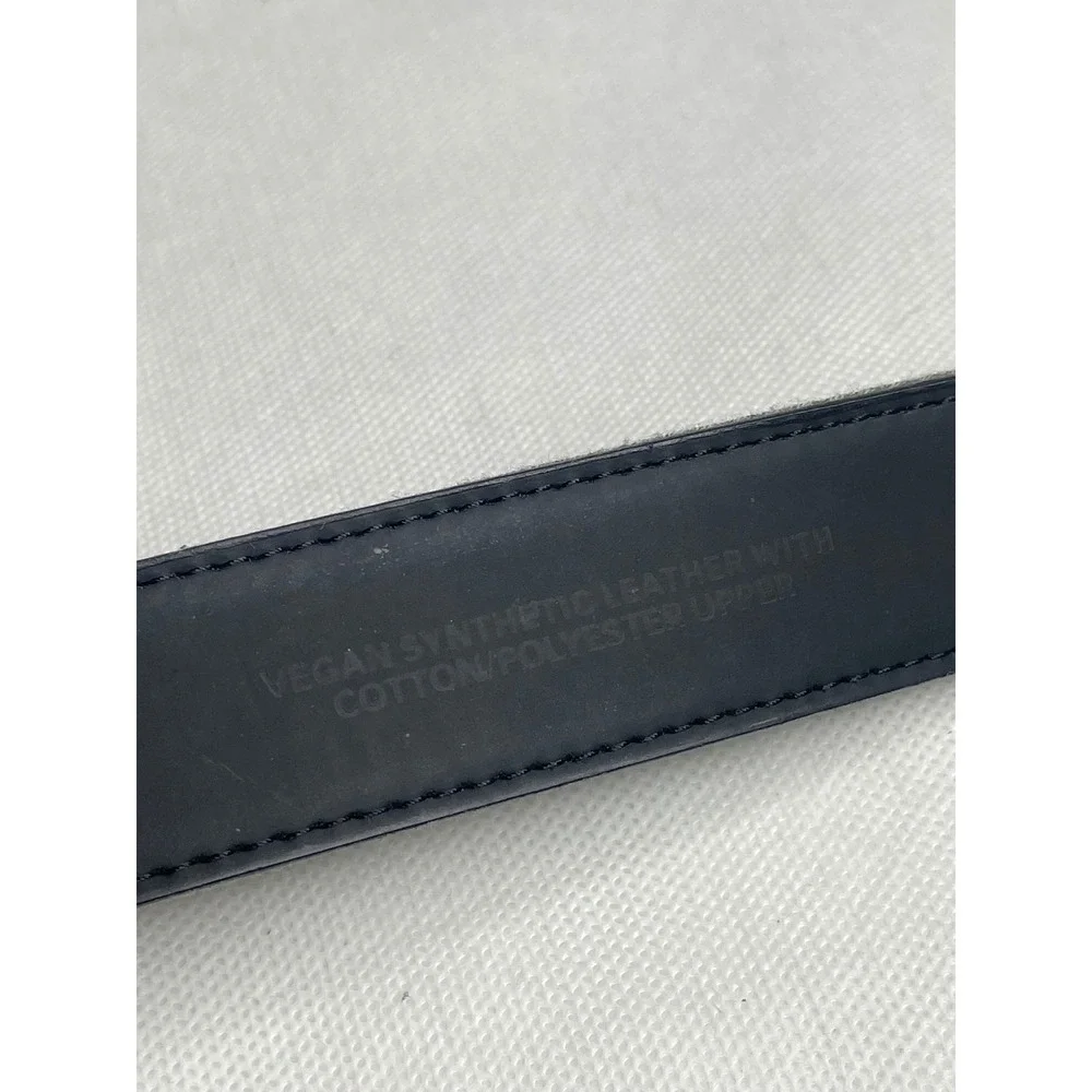 Slidebelts Canvas Leather Back No Hole Ratchet Belt Size Large 34